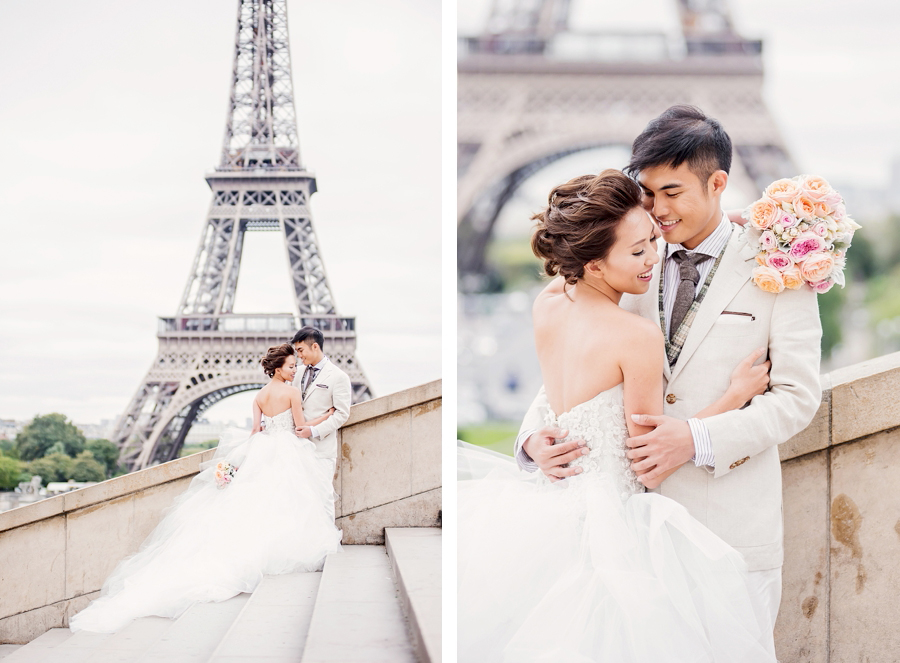 Pre wedding Photographer paris, Pre wedding photography in france, Paris portraits, wedding dress paris, marchesa fashion, Eiffel Tower, melissa koh, Singapore fashion Blogger, 