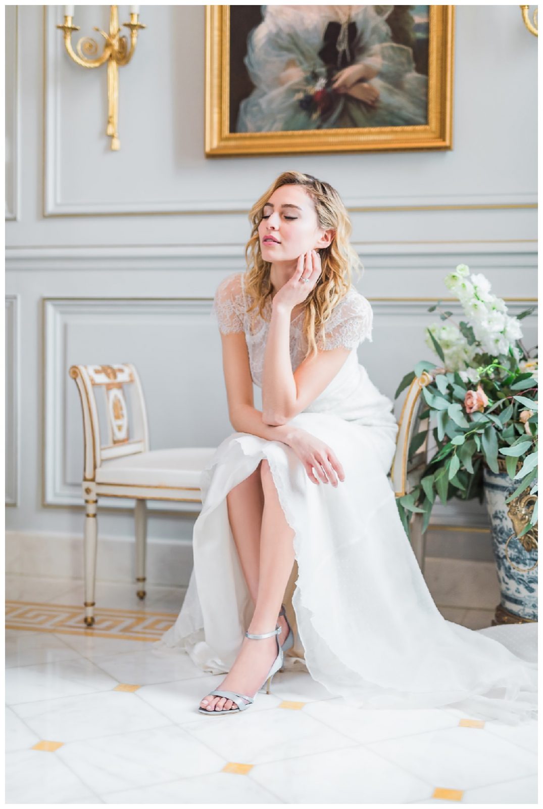 Roger Vivier Paris Wedding Campaign - At The Shangri-La Paris