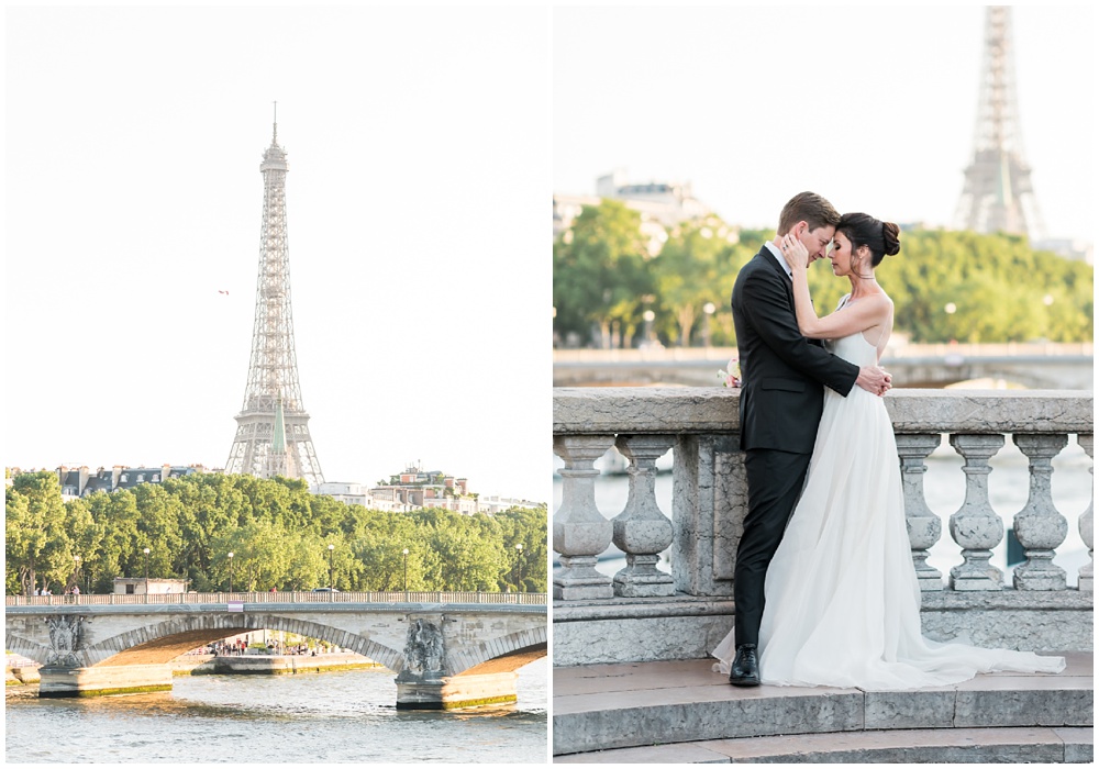 Paris wedding photographer, elopement in Paris, France wedding photographer