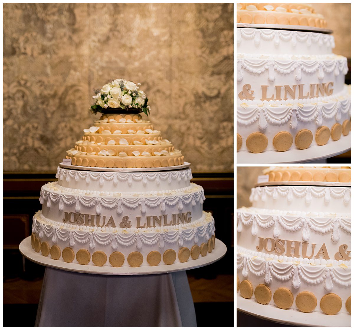 A Hôtel d'Evreux Paris Wedding; Wedding Paris; Paris wedding Photographer; Paris photographer, Hôtel d'Evreux, Wedding Cake Pierre Herme