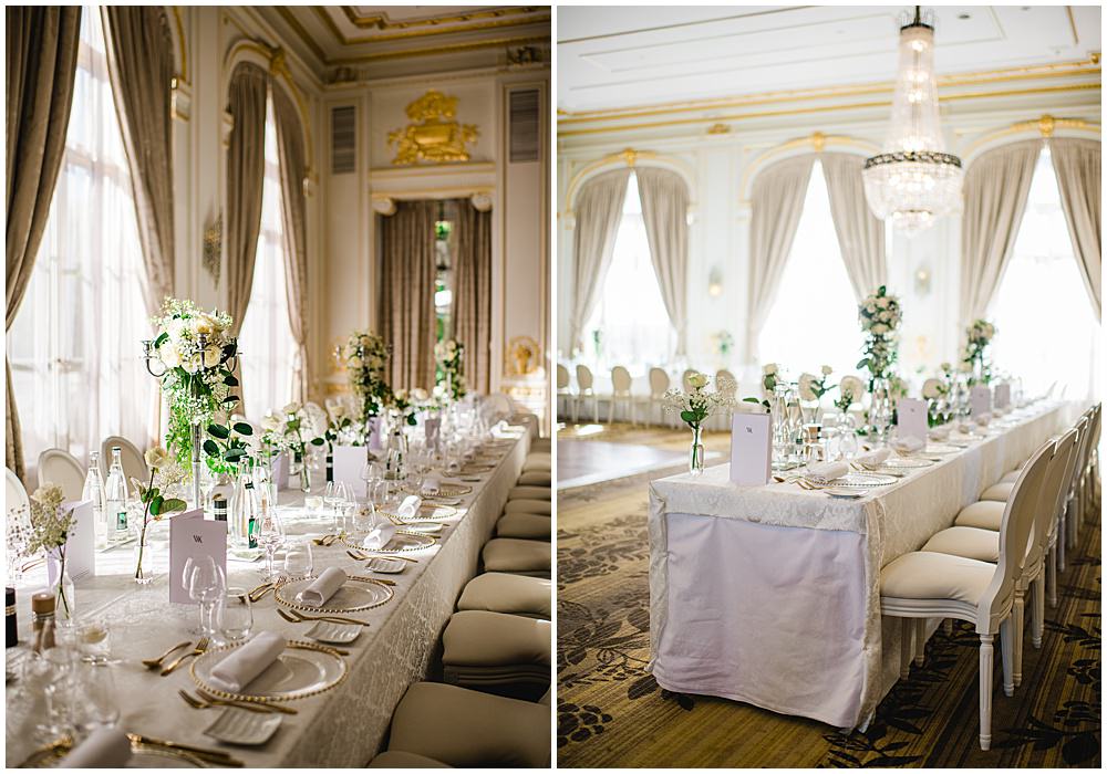 Top 10 Best Wedding Venues in Paris - The Trianon Palace - Waldorf Astoria - Paris Wedding