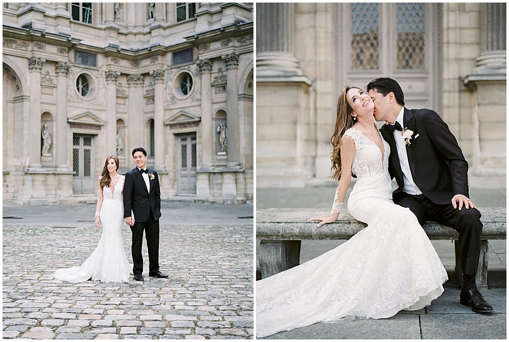 The Louvre, Paris wedding photographer, 