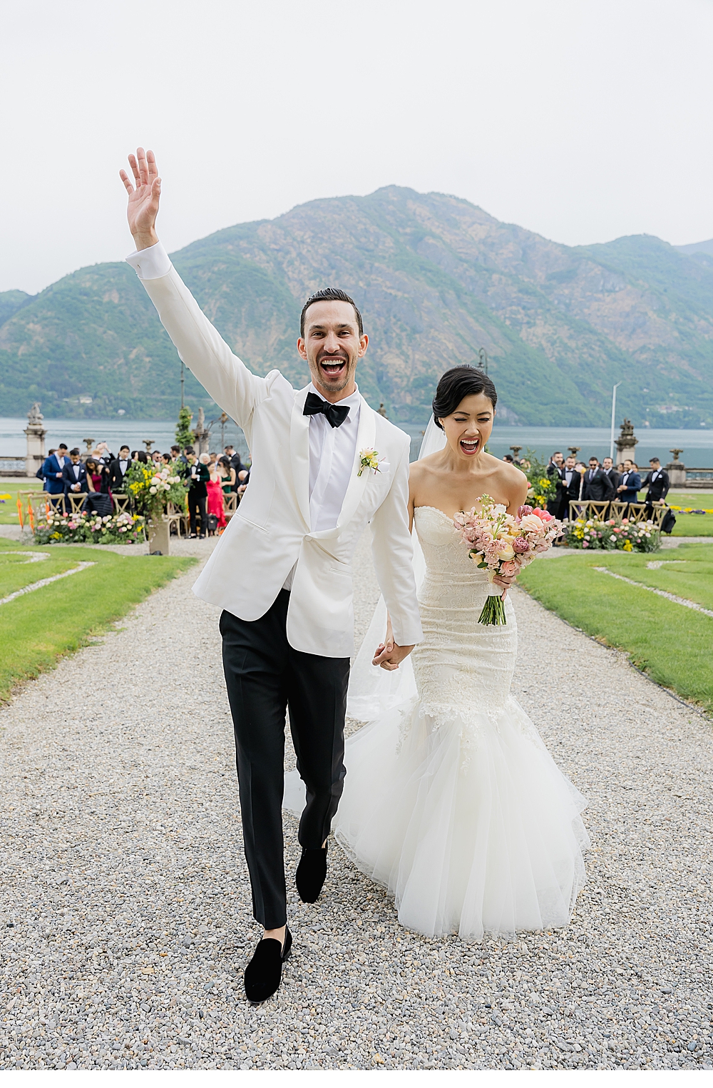 Lake como wedding