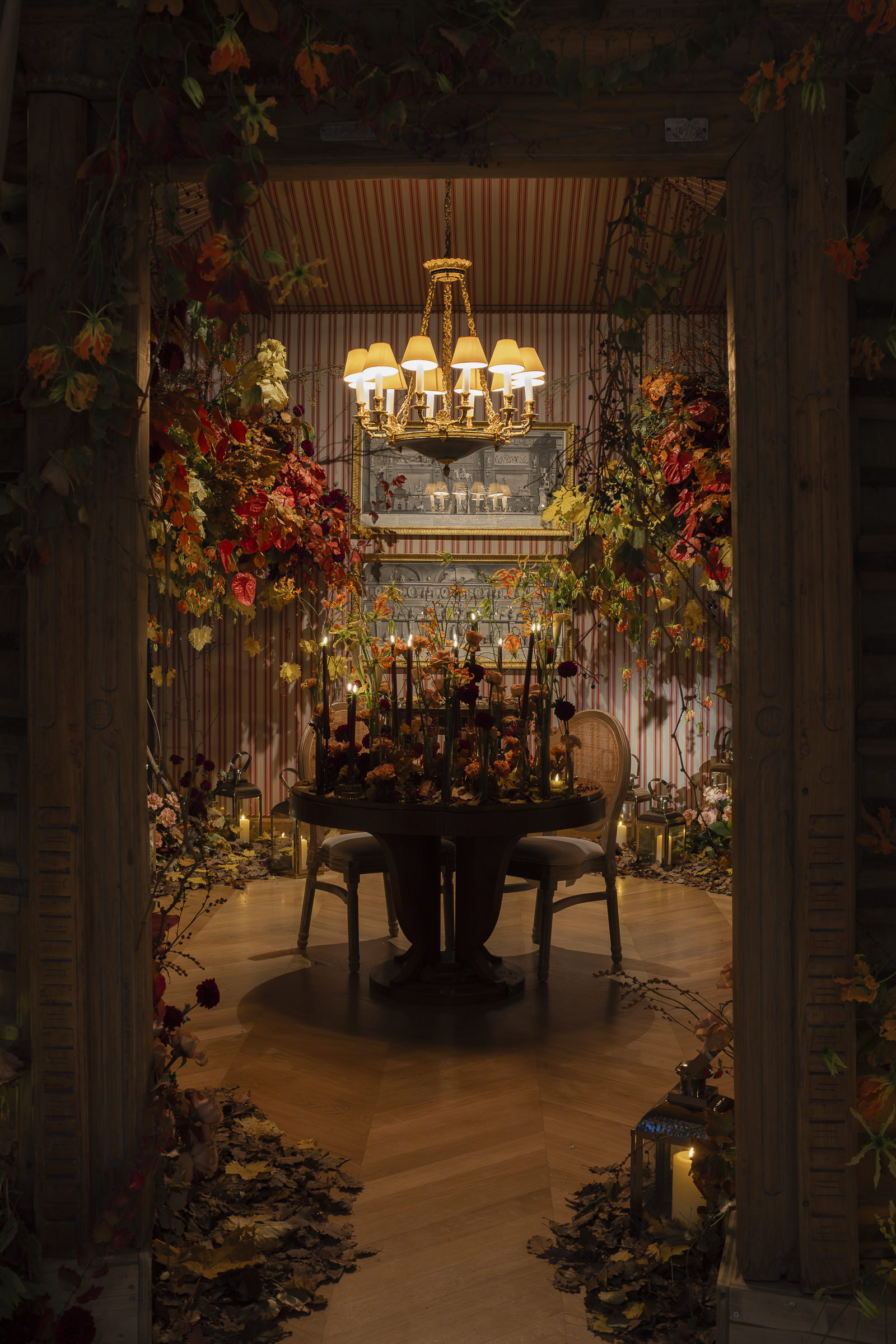 le bristol paris wedding, autumn floral design, event design, Roni floral design, luxury wedding decor,