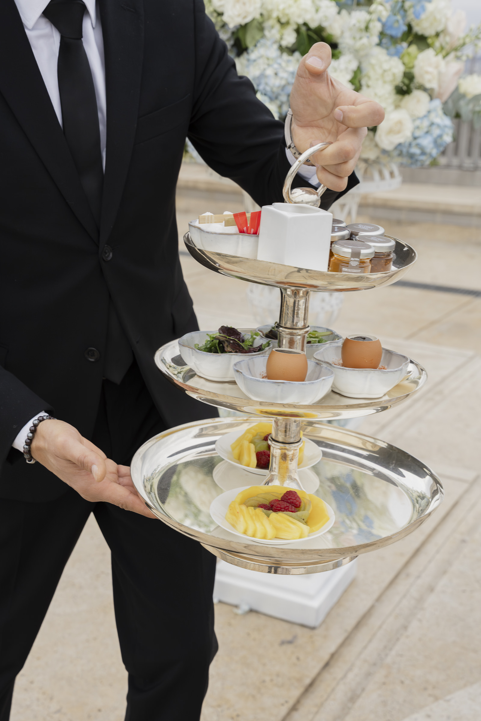 luxury rooftop view wedding experience Paris, Paris rooftop, Wedding Breakfast details,