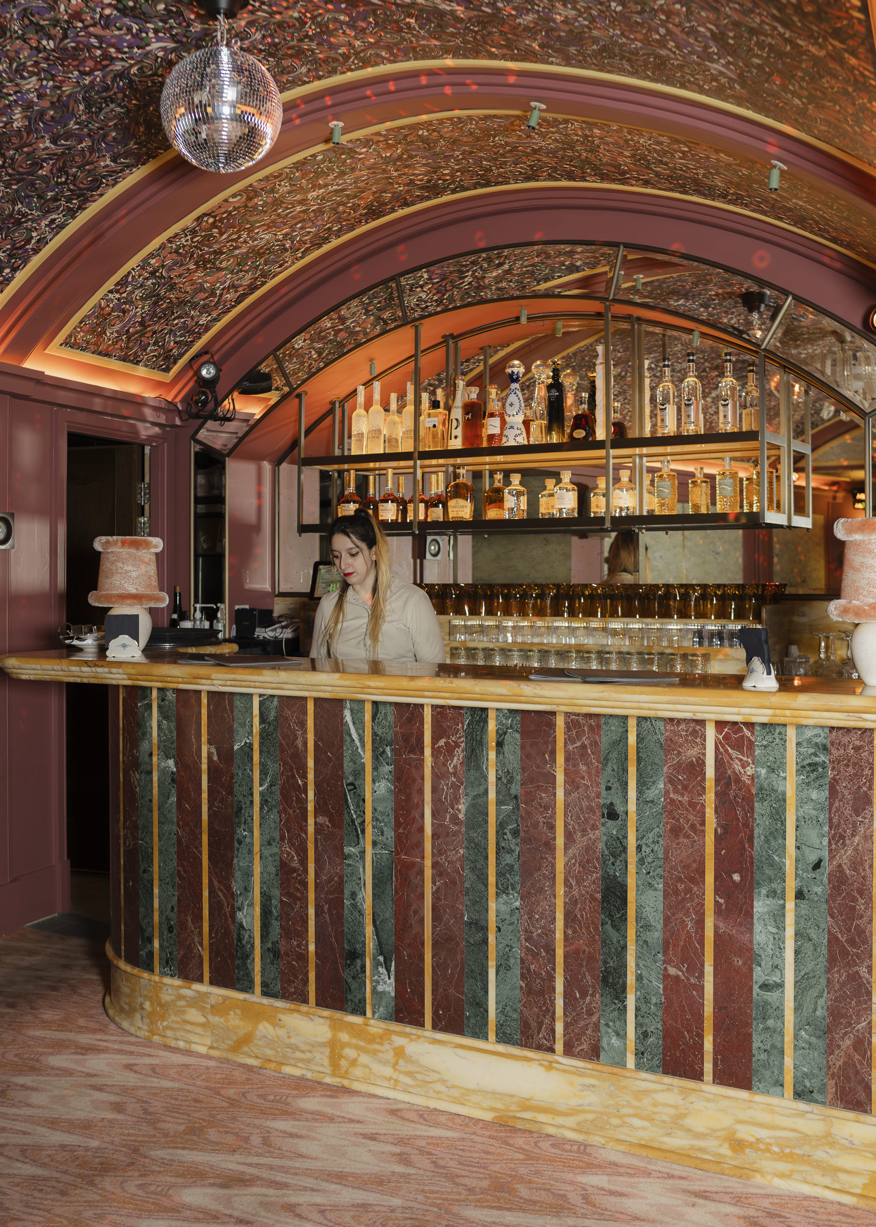 house-party style wedding reception at Le Grand Mazarin