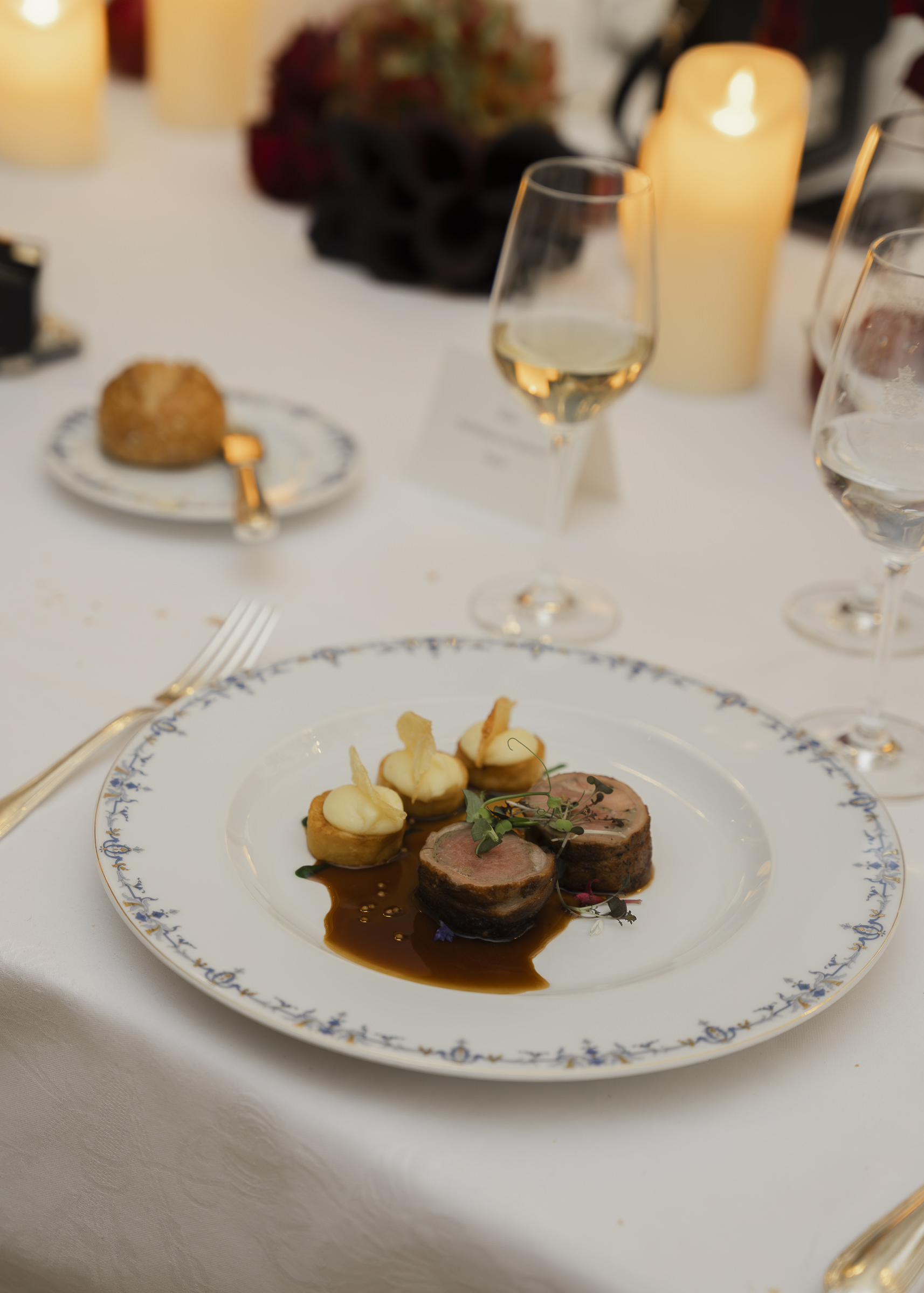 Dinner in the Marie-Louise Room at the Ritz Paris