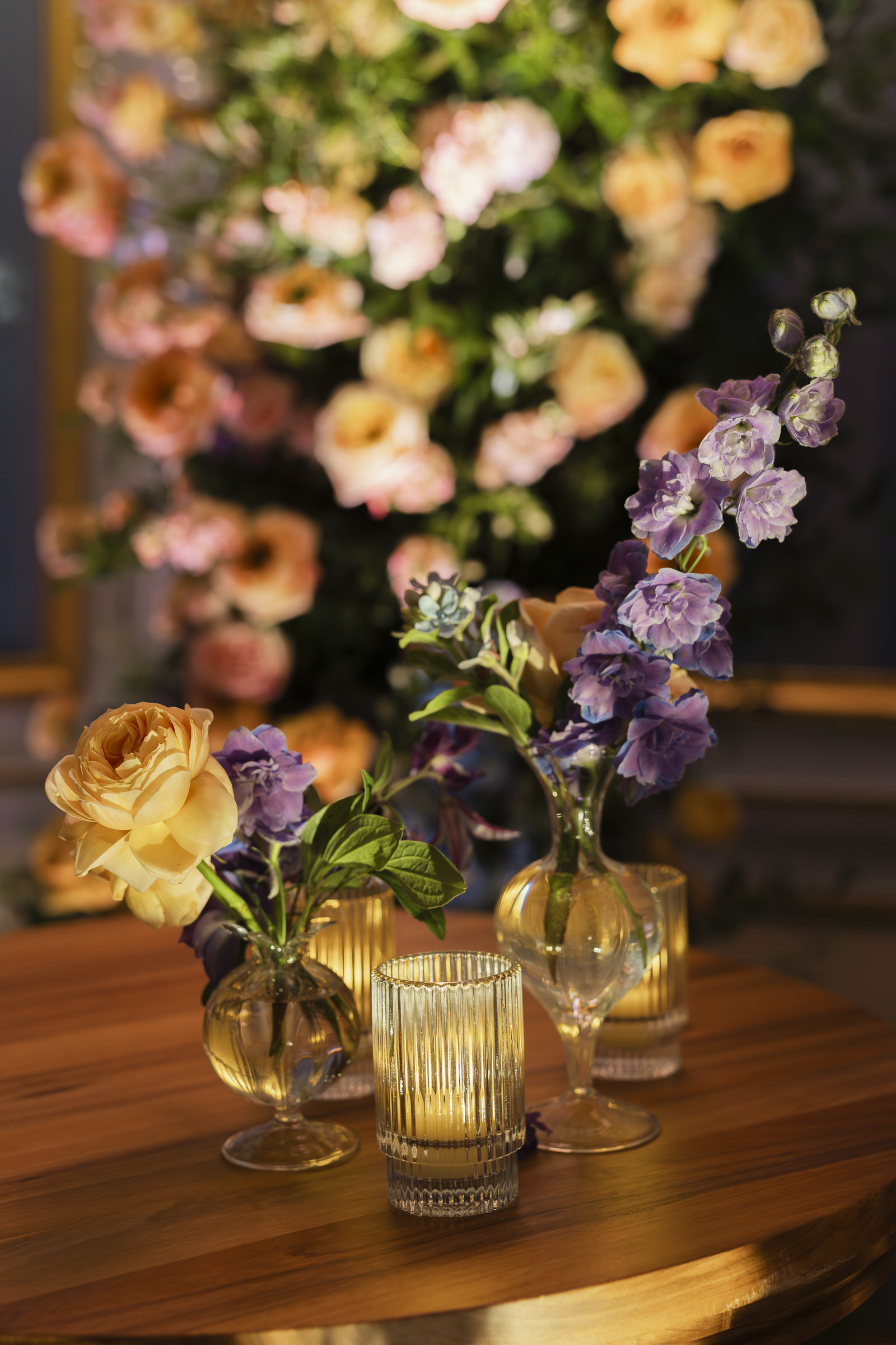 luxury spring floral details Paris hotel d'evreux, wedding cocktail design