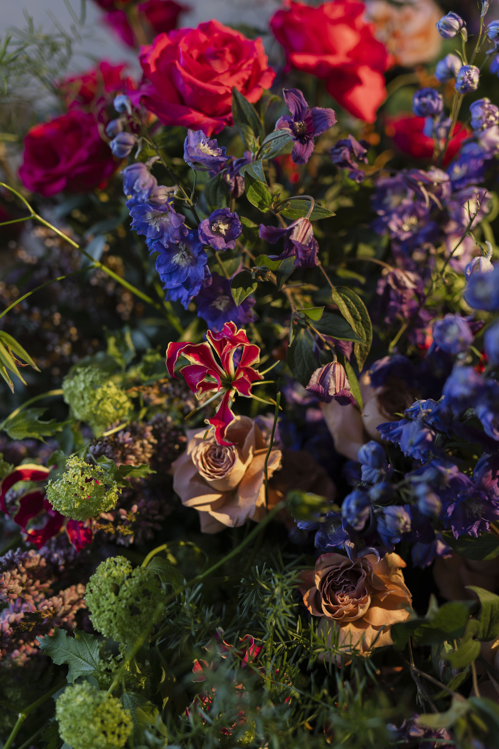 luxury spring floral details Paris hotel d'evreux, wedding
