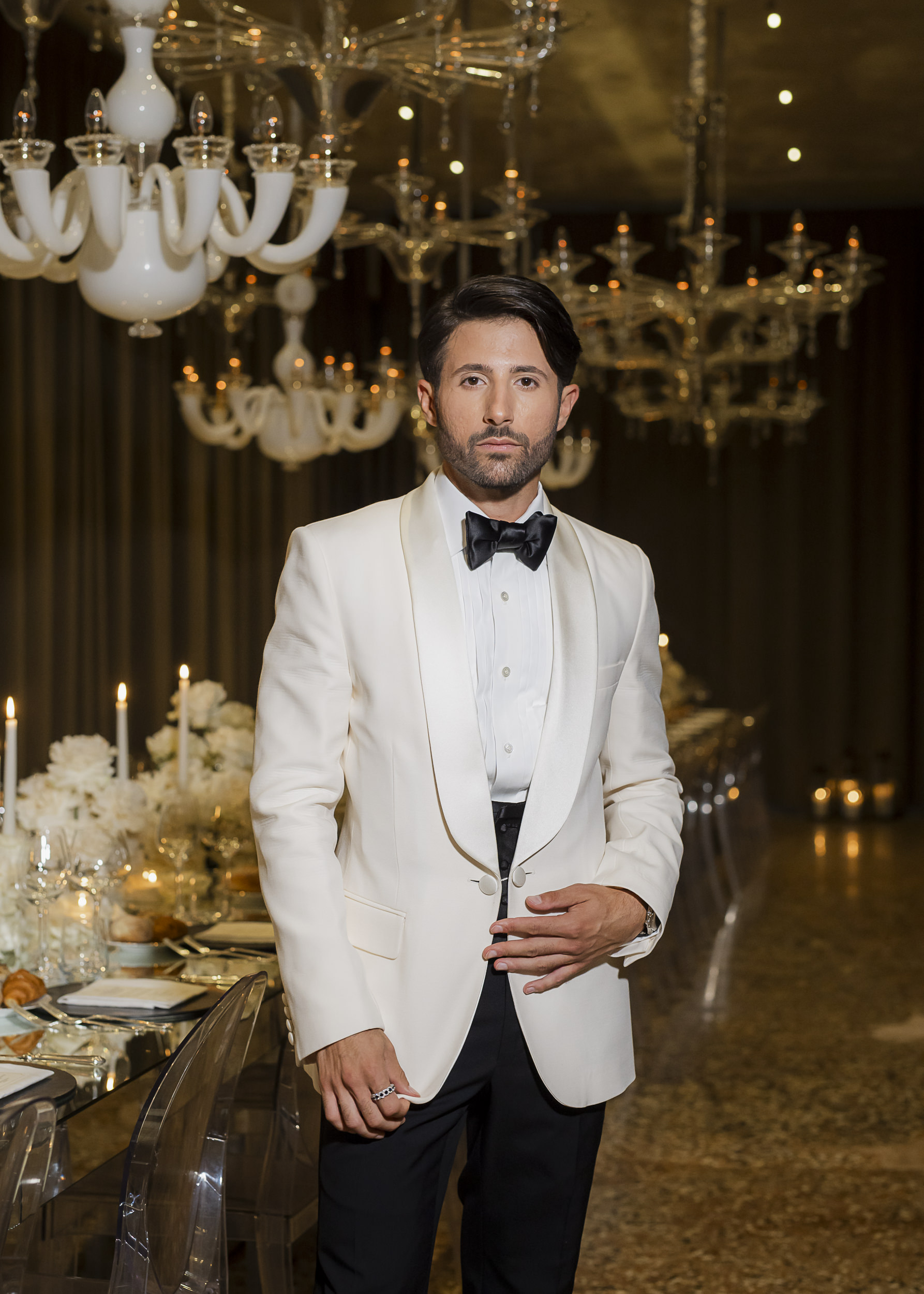 Guest of honour portraits at The Venice Venice Hotel