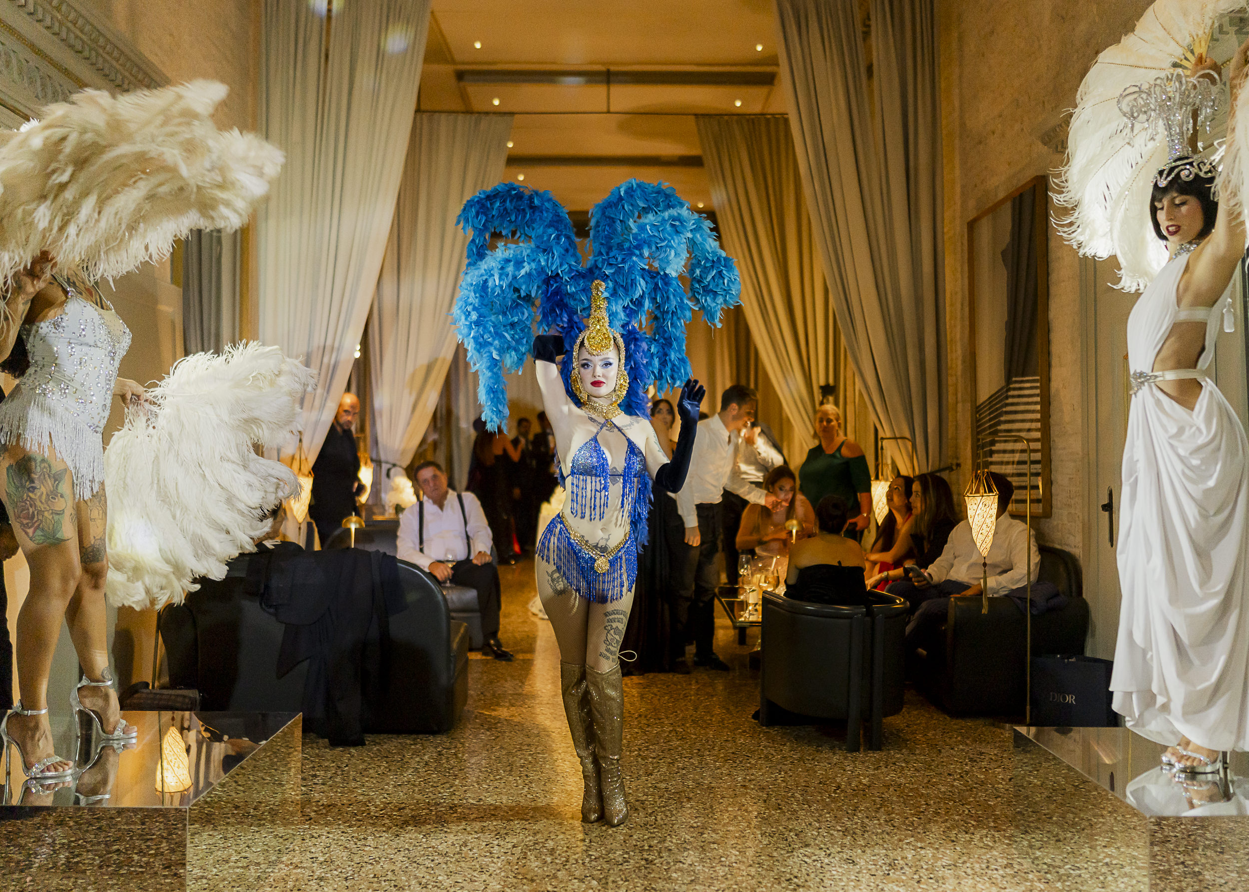 Entertainment for the celebration in Venice